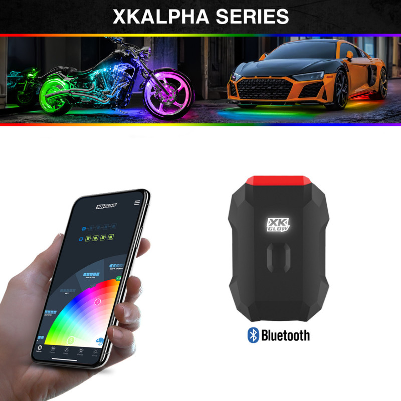 XKG LED Moto Light Kit