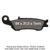 EBC R Sintered Brake Pads