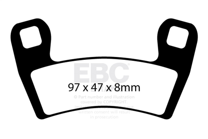 EBC SXR Brake Pads