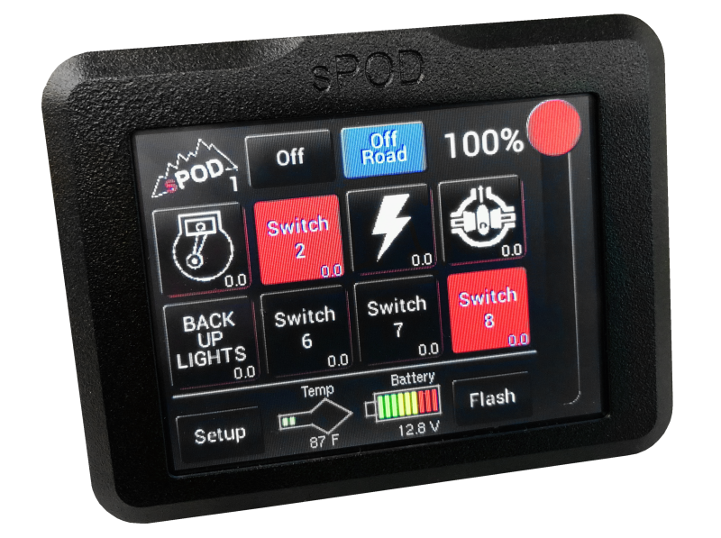 SPO Electrical Switch Panel