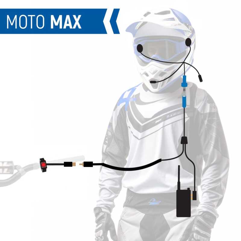 RGD Moto Max Complete Communication Kit